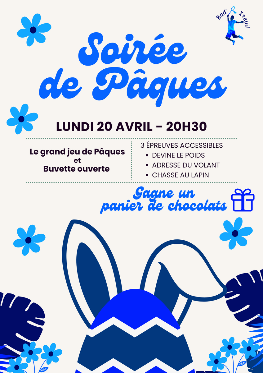 🐇Soirée de Pâques 🐇